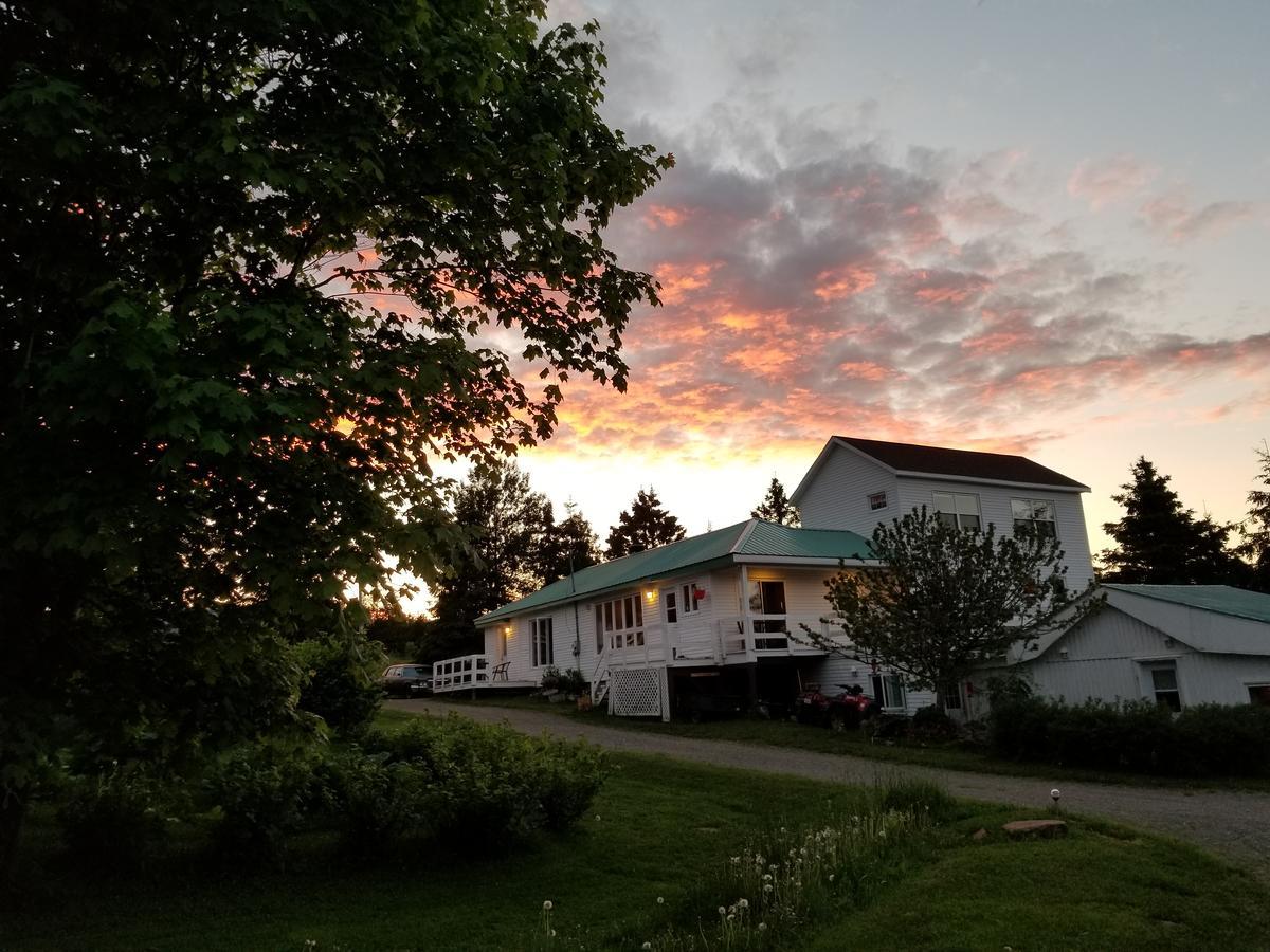 Gite Aux Jardins De L'Anse Percé Exterior foto